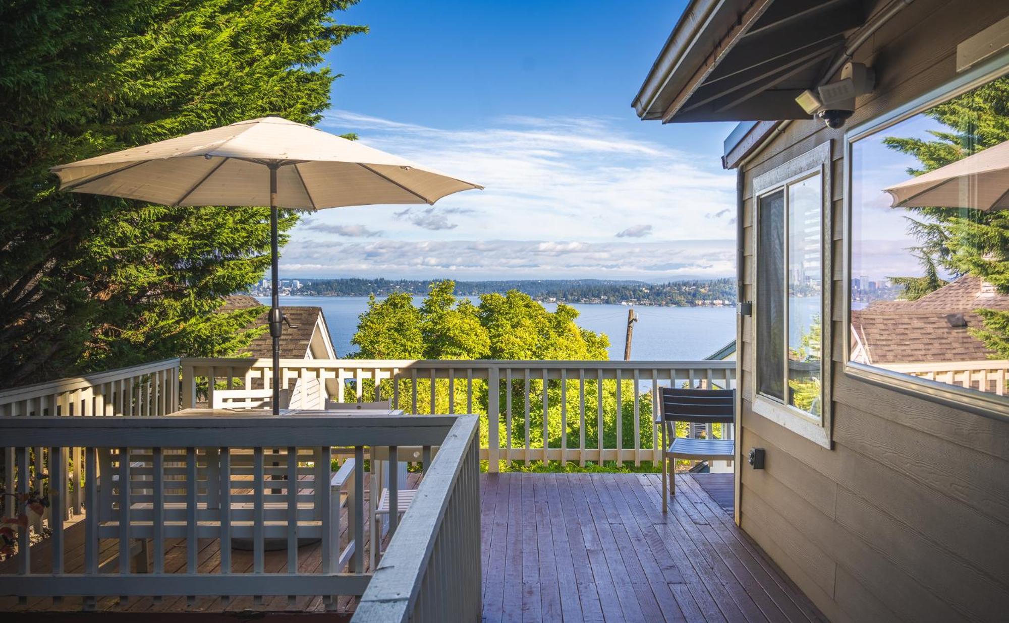 Sunrise On Lake Washington Villa Seattle Dış mekan fotoğraf